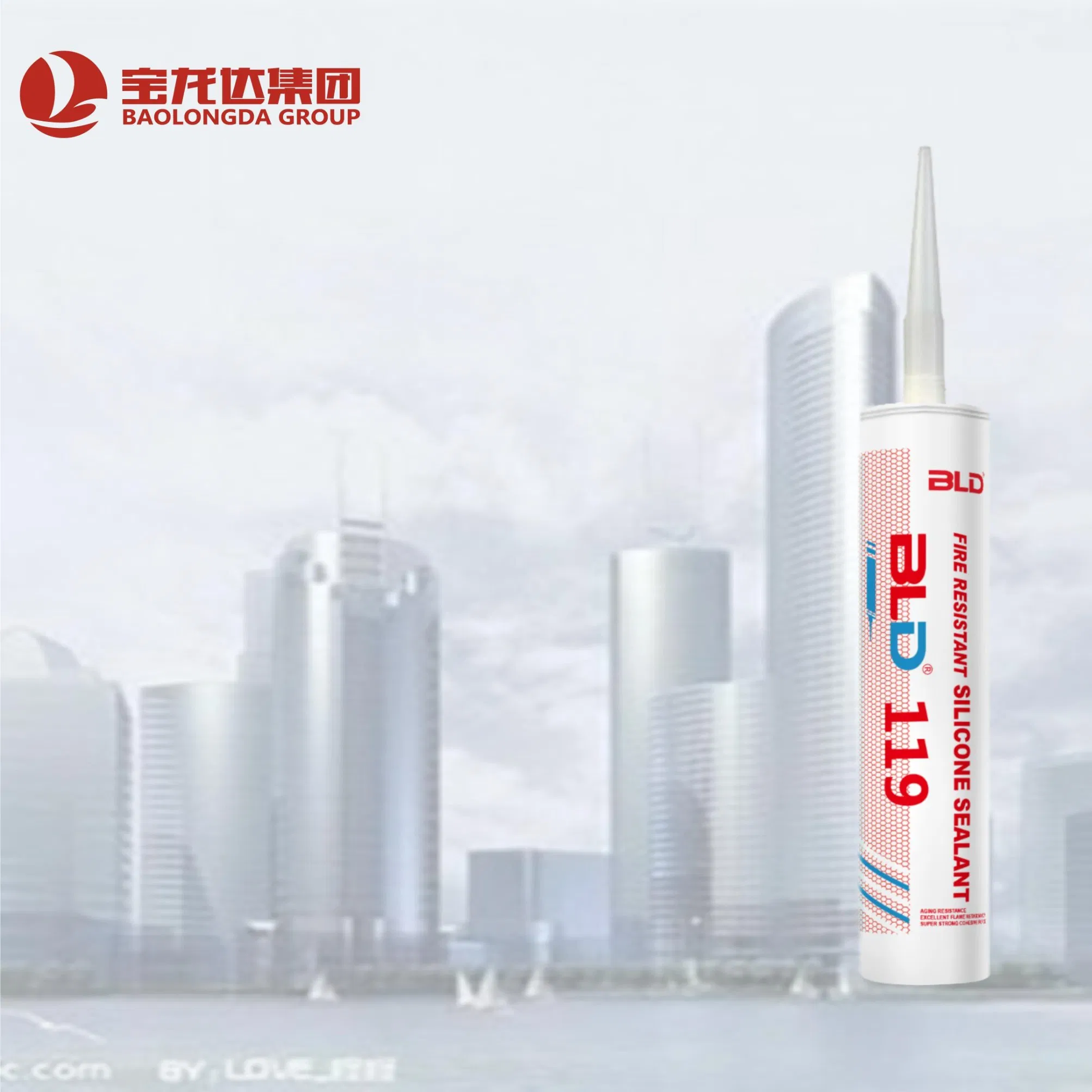 Fire-Resistant Silicone Sealant for Ventilation Ducts
