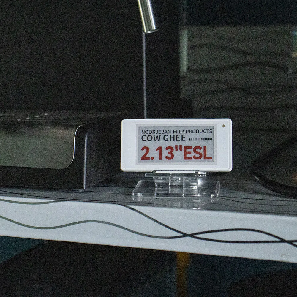 2.13'' E-Ink ESL Label - Ultra-Low Power Electronic Price Tag for Retail Stm32 Loss Protection Critical Timing
