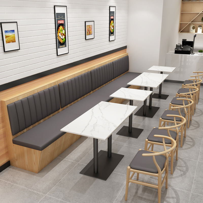 Набор мебели деревянный ресторан диван столы стулья