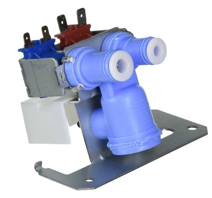 Refrigerator Dual Solenoid Inlet Water Valve Part