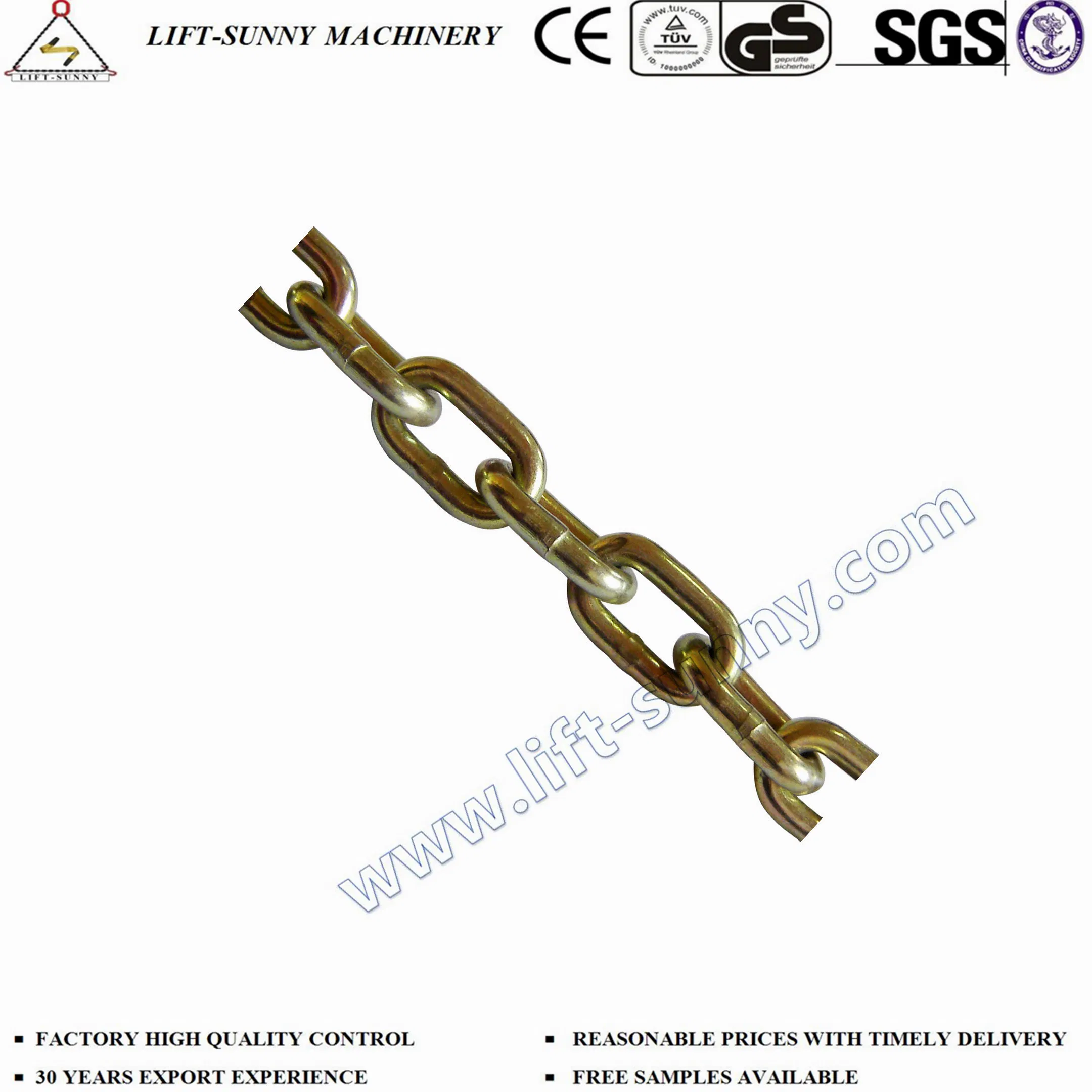 G70 Transport Chain Lashing Chain Alloy Steel Link Chain