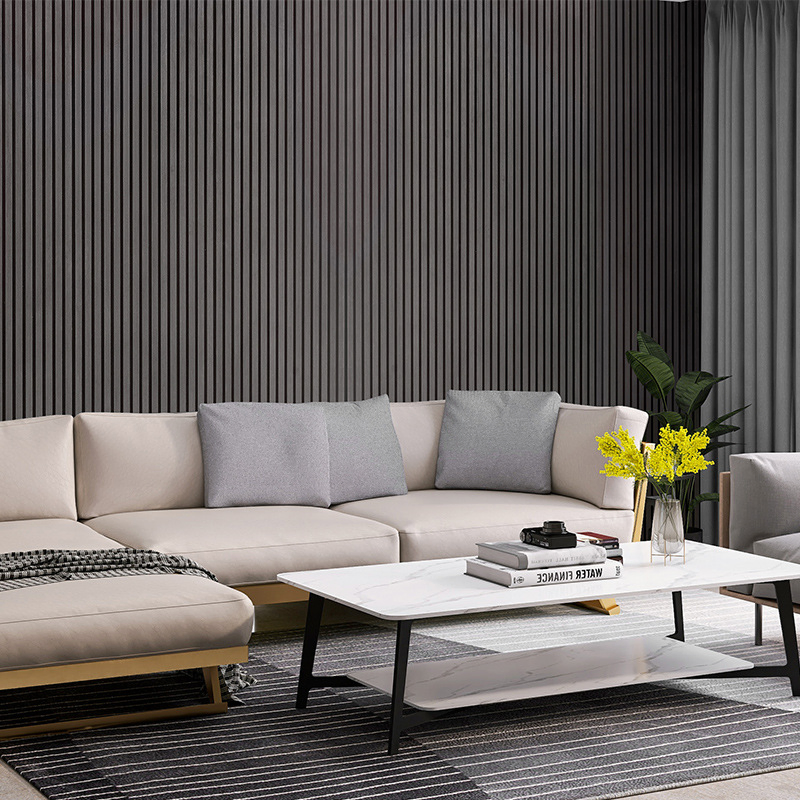 E0 Approved Home Theater Th-Nova Soundproof Wall Panels Acoustic Slat Panel