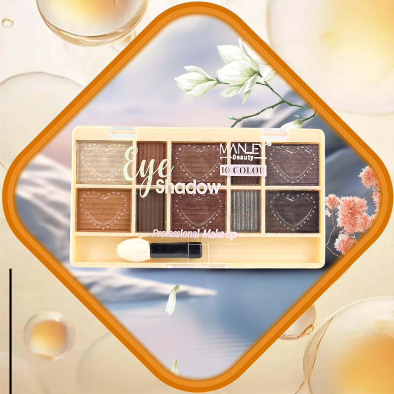 Seline Girl 10 Colors Matte Versatile Look Eye Shadow Palette