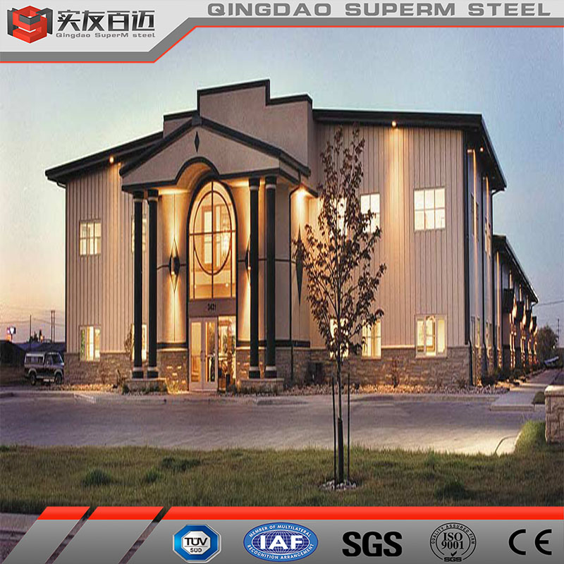 Galvanized Steel Framing Prefabricated Commercial Buildings