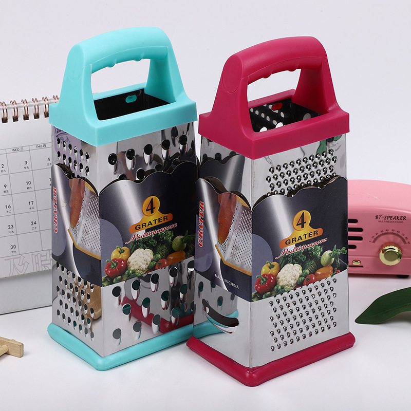 4-сторонняя кухонная тёрка из дерева для овощей и сыра