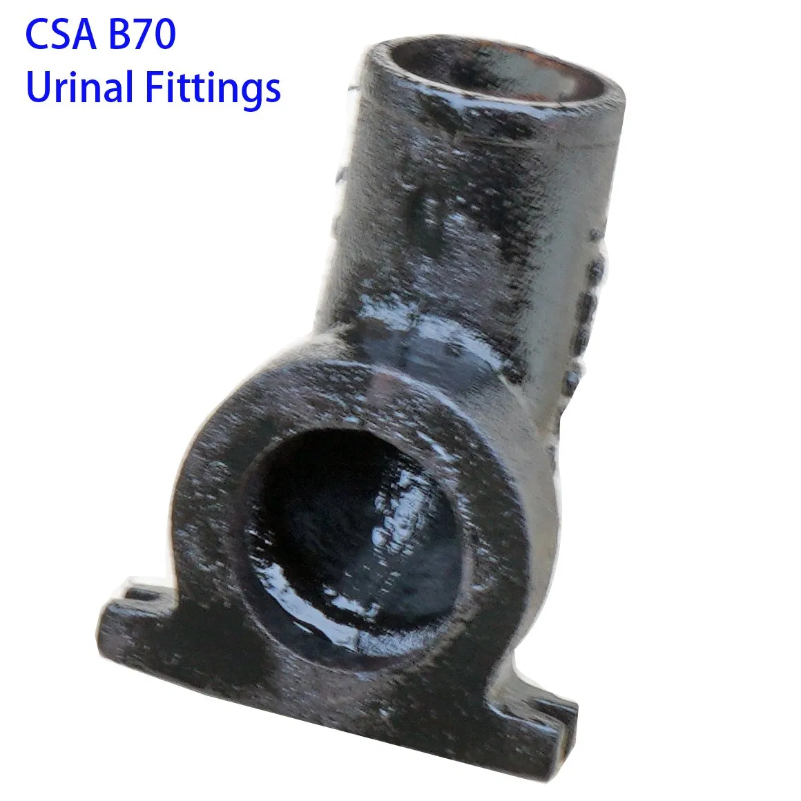 Black Japan CSA B70 Cast Iron Pipe Fitting for Waste Water