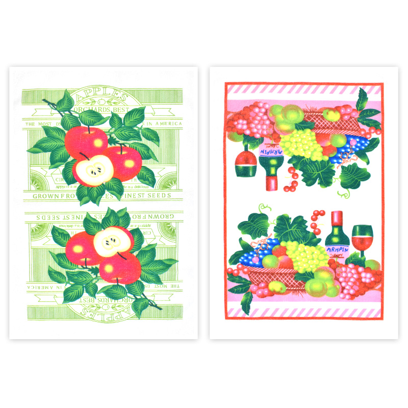 Personalized Recycled Waffle Weave Tea Towel Super Absorbent Kitchen Towel Custom Printing