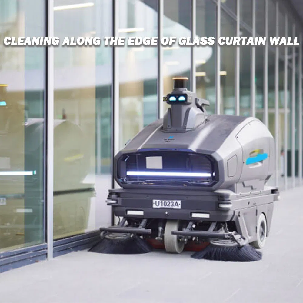Hot Sale Self-Cleaning Commercial Cleaning Robot Smart Outside Cleaning Solutions Ride-on Sweeper