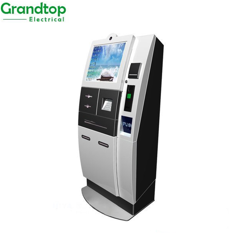Money Deposit and Withdraw Wireless Bank ATM Kiosk