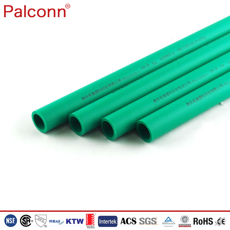 Pn25 PPR Al PPR Pipe for Hot and Cold Water 20*3.4mm White/Green Color