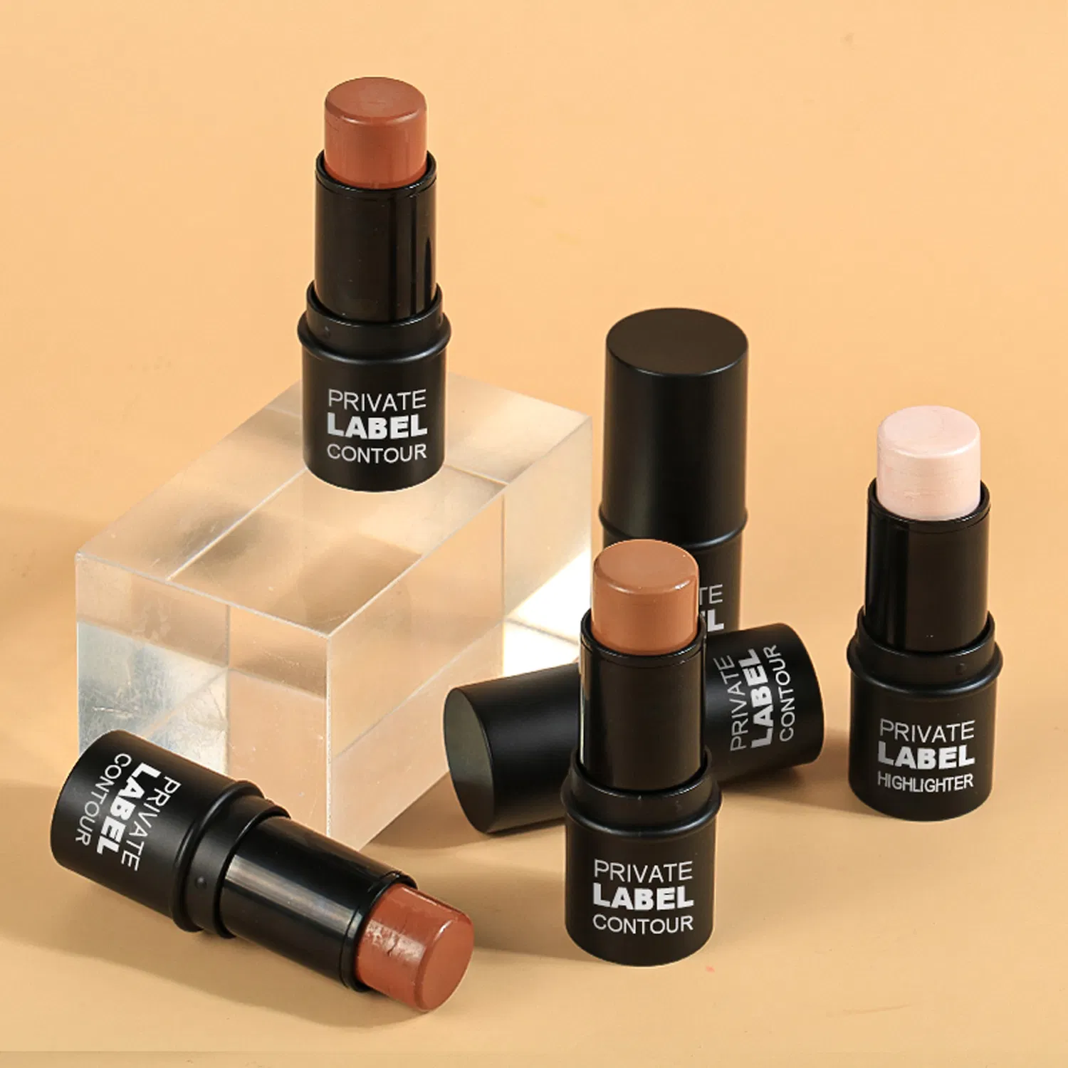 OEM Custom Logo Contour and Highlighter Stick Wholesale