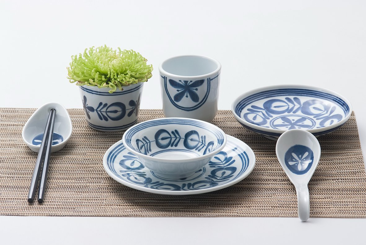 Chopsticks Rest Japanese Cuisine Melamine Tableware Sauce Dish with a Hole