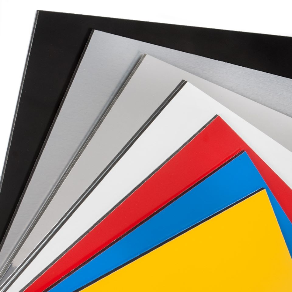 Alucoone Sparkling Silver Acm Aluminum Composite Panel