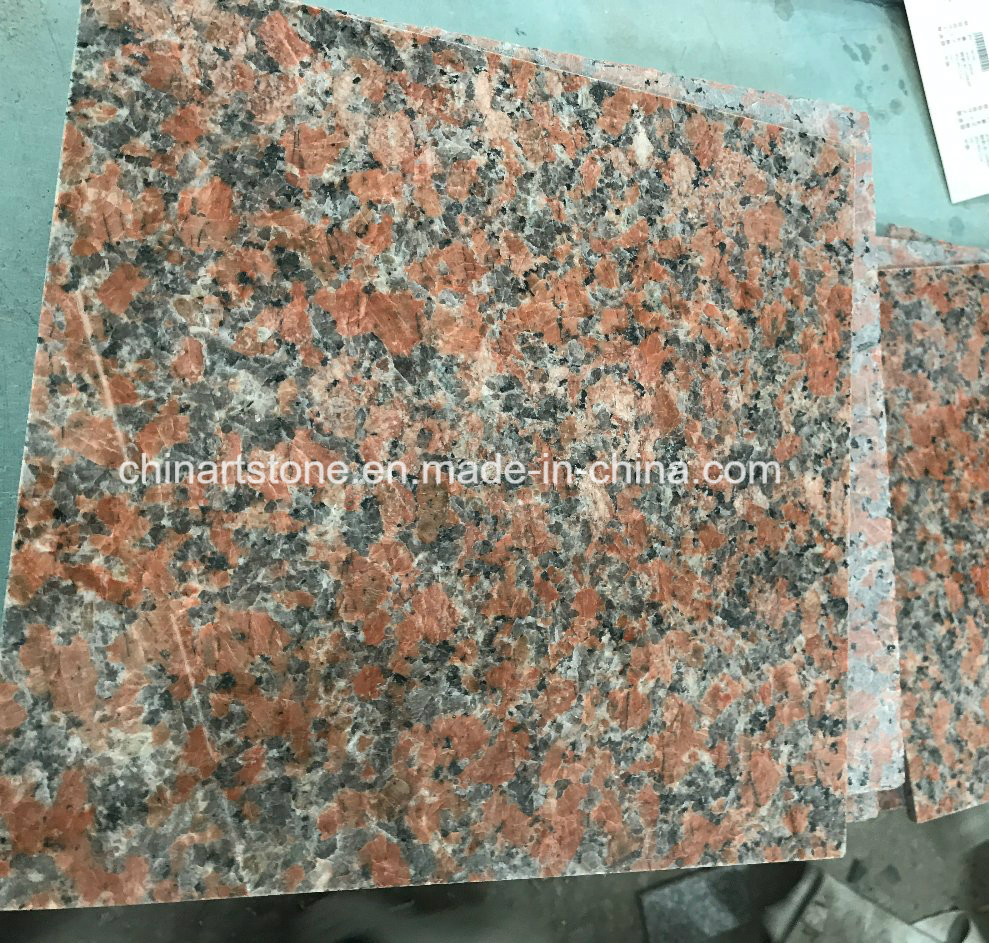 Polished Maple Red G562 Granite Tile