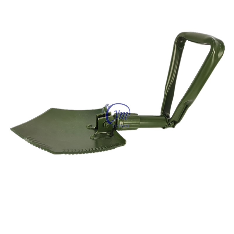 Yuemai Wholesale Customize Outdoor Survival Multi-Function Folding Shovel