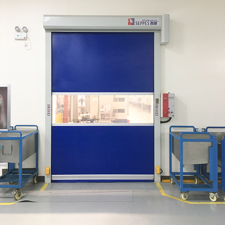 Hot Selling Fast PVC Rapid More Than Two Doors Interlock High Speed Roll up Door