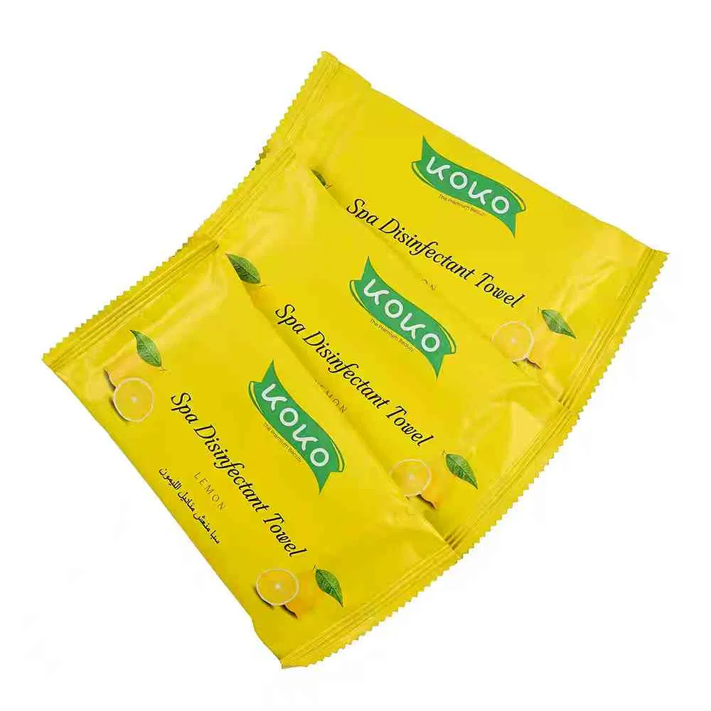 Disposable Wet Wipe Wet Napkin Facial Hand Refreshing Towel Tissue for SPA Airline Coffee Restaurant Shop