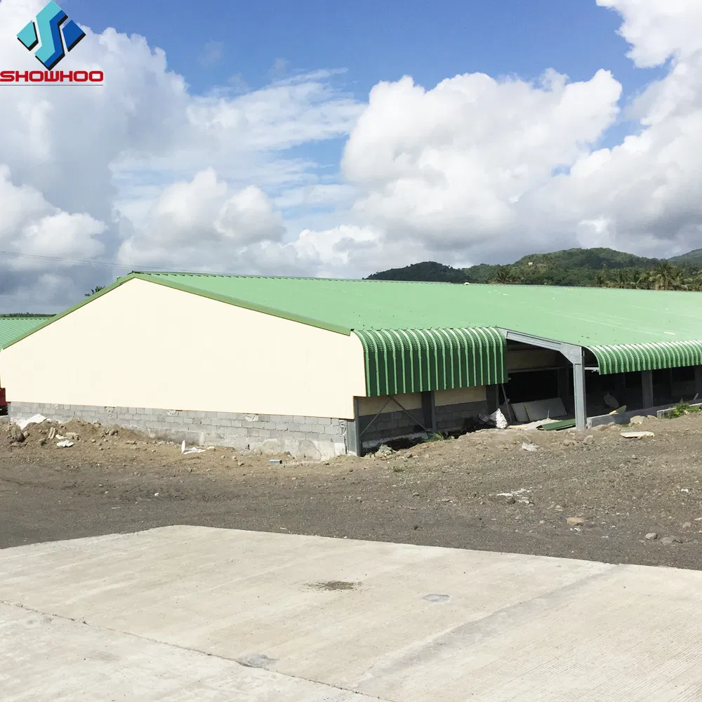 Steel Structure Poultry Farm House Chicken Shed Chicken Barn Construction