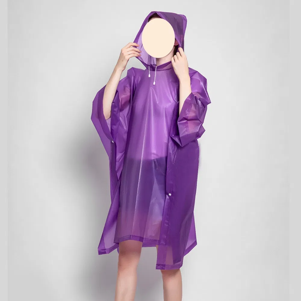 Premium Waterproof Disposable Rain Poncho for Adults and Kids Bl23262