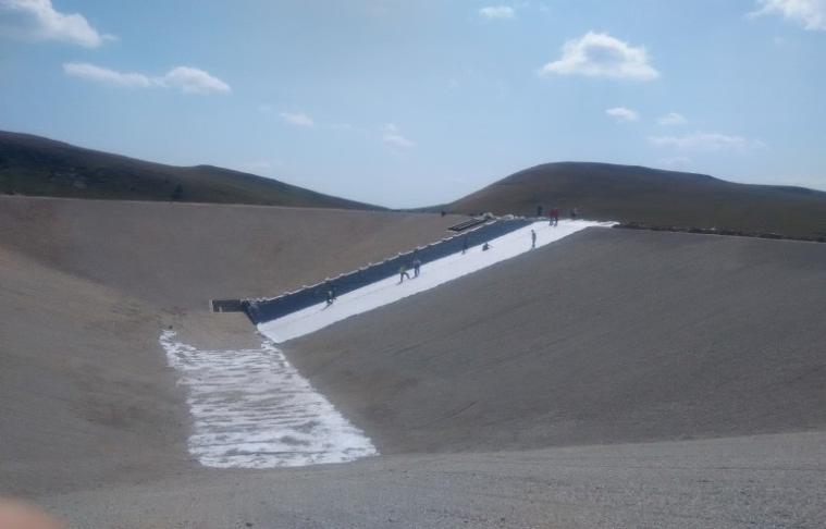 1.5mm Geomembrane HDPE Film Waterproof Geomembrane Artificial Price Philippines