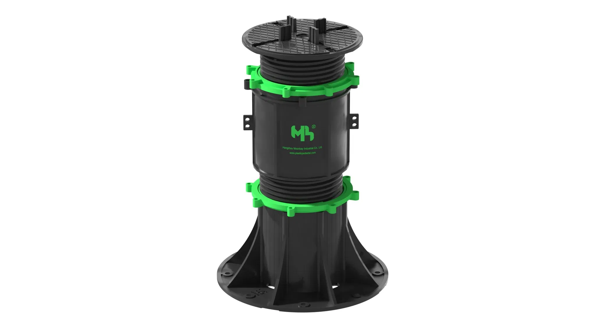 Height Adjustable Paver Self Leveling Pedestal Support for 2cm Tiles