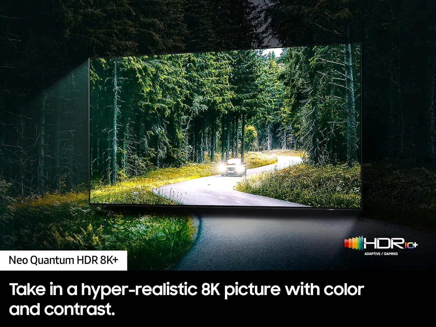 Brand New 65-Inch Class Qled 8K Qn800d Series Mini LED, Neo Quantum Hdr Smart TV