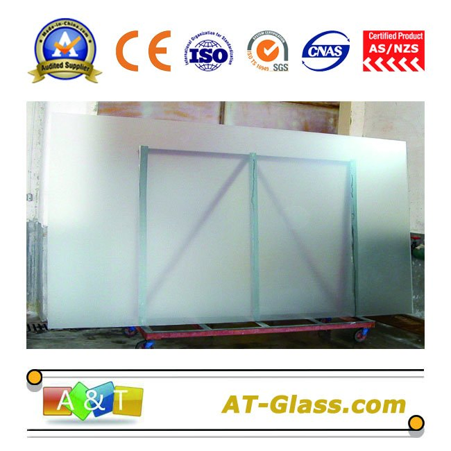 10mm Acid Etched Glass Frosted Glass for Bathroom Furniture Door Window
