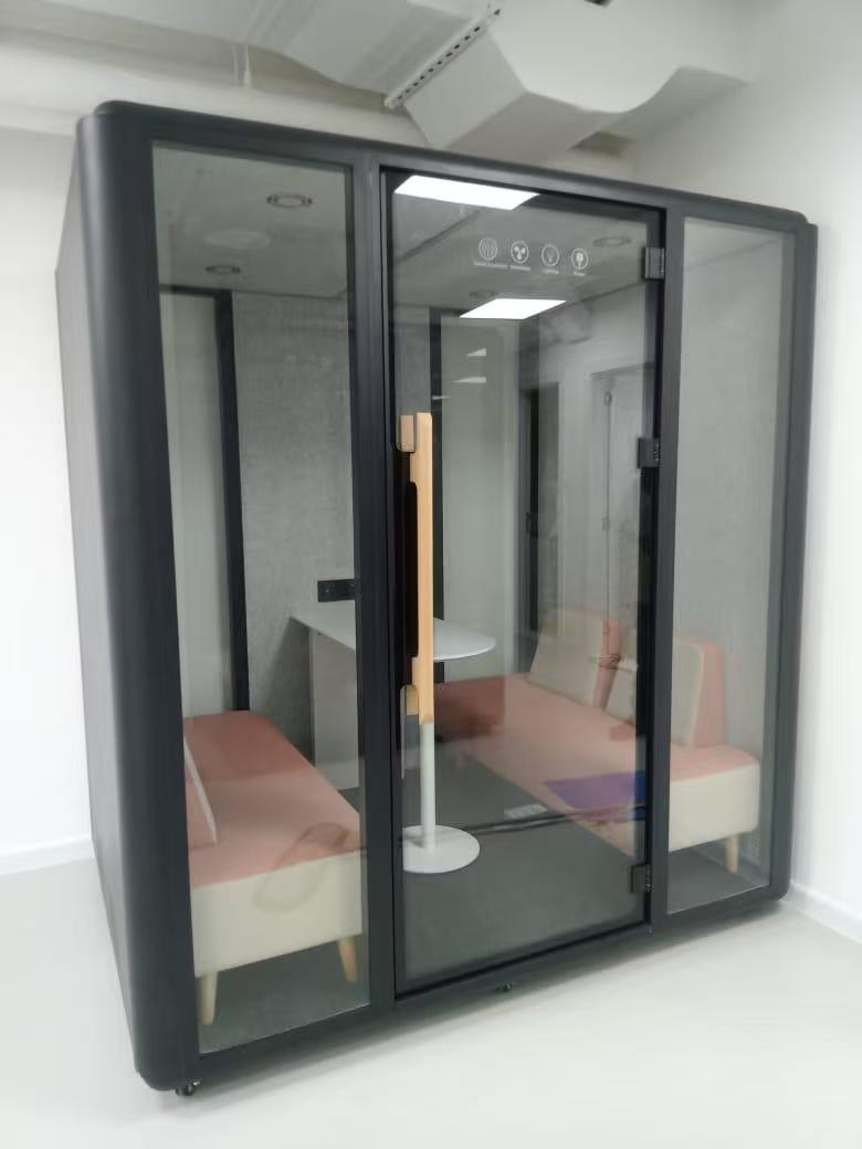 Hot Selling Adjustable Movable Meeting Silent Cabin for Party Privacy Pod