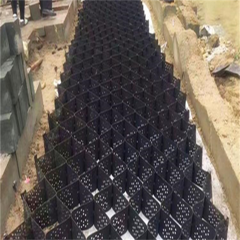 48 Inches Perforated HDPE Geocells Gravelstabilizer Load Support Geocell Mud Control Grid Driveway Stabilize