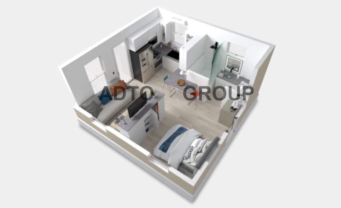 Prefabricated Container House Floating Home Apartment Blocks for Office