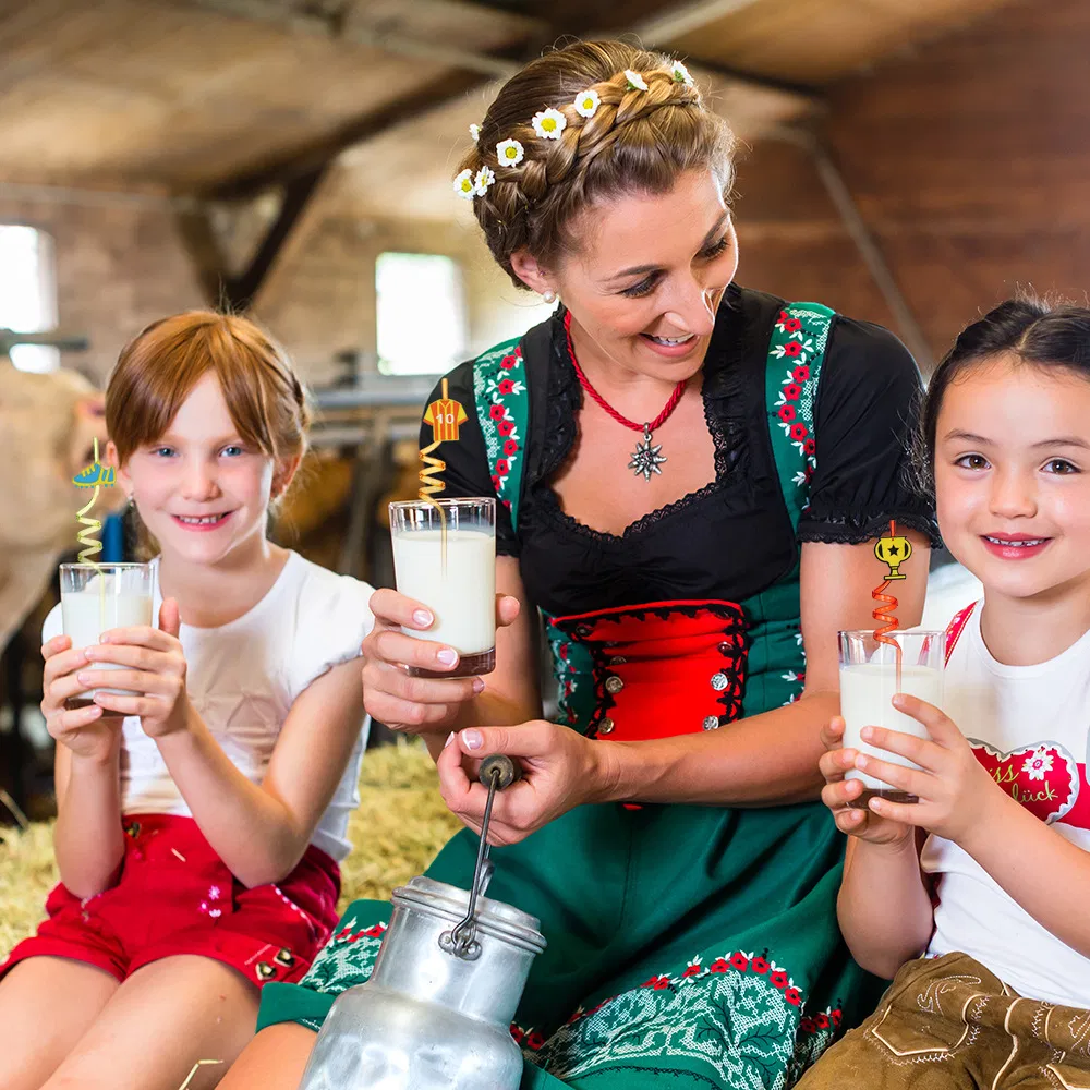 Colorful Straws Reusable Hard Plastic Funny Straws Custom Pet Crazy Party Drinking DIY Drinking Straws