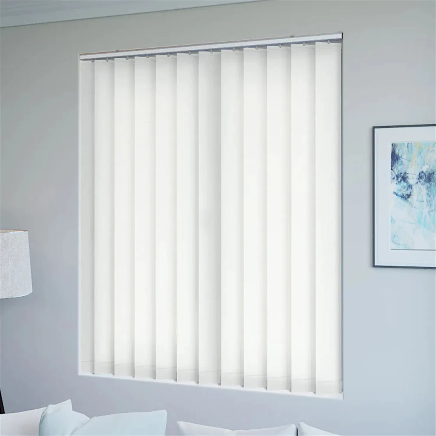 China OEM Wholesale PVC Blind Light Adjustable Vertical Window Blinds