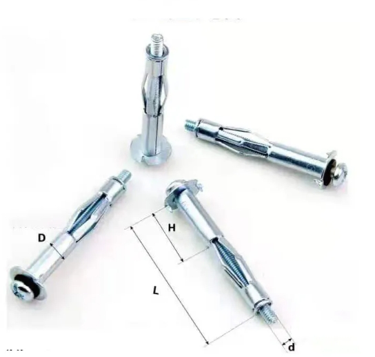 Zinc Plated Expansion Screw Bolt with Self Tapping Concrete Screws Hollow Wall Anchor