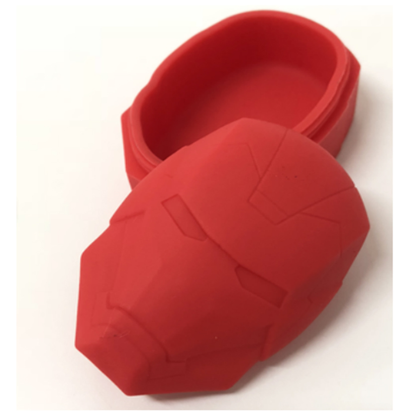 Silicone Smoking Container Cartoon Type Silicone Container for Oil Wax Herb Tobacco Storage