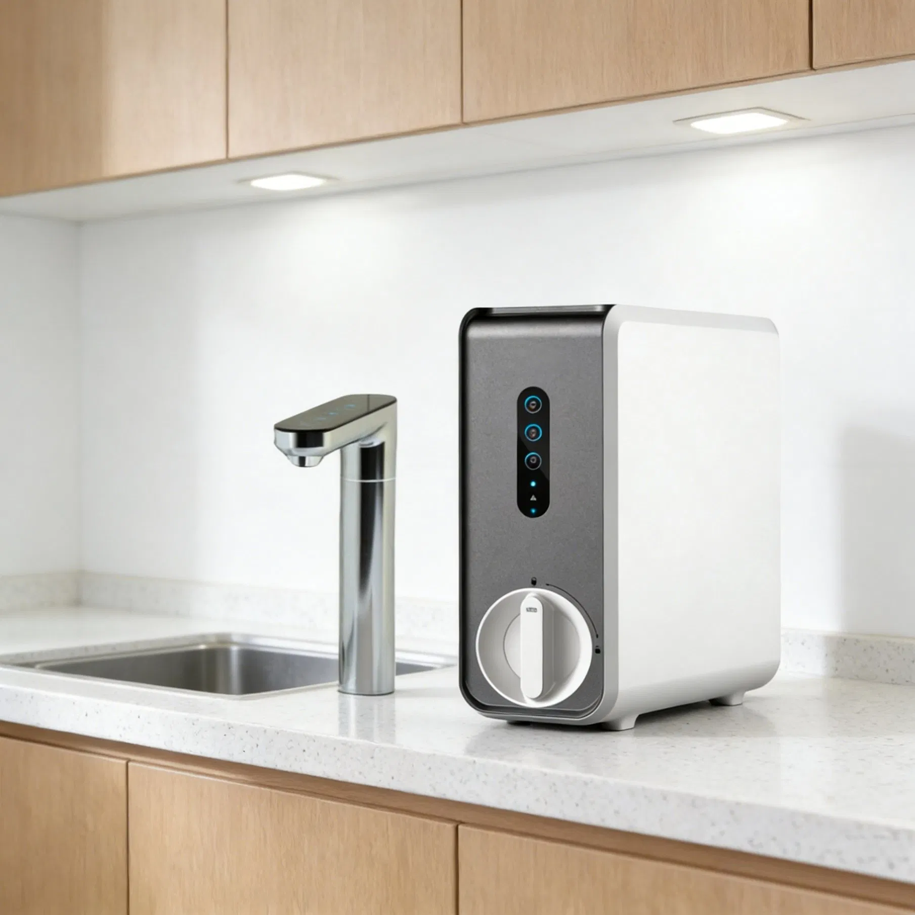 Проточный фильтр для воды Conbl 1580W с нагревом