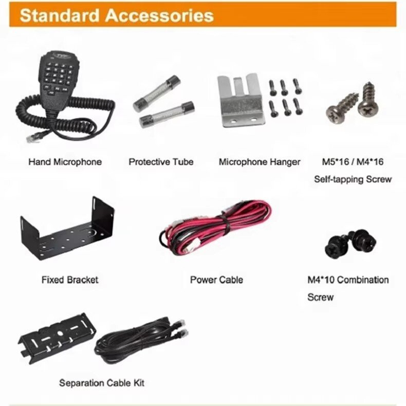Мобильная радиостанция TYT TH-9800 Plus Quad Band 50W