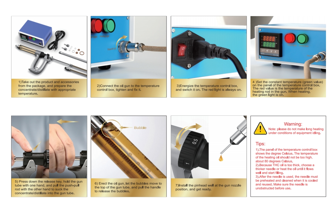 510 Carts Cartridge Pen Filling Gun Machine Toy in Stock