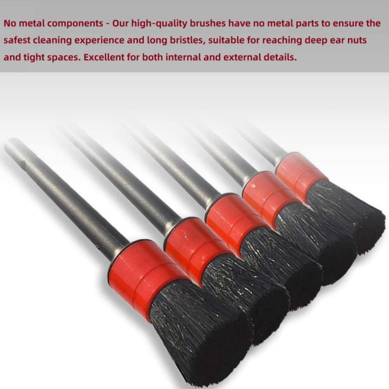 Набор щеток для чистки салона и решеток автомобиля, 5 шт