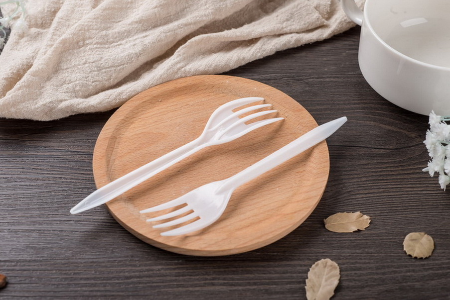 Plastic Disposable Forks Spoons Knives Cutlery for Party