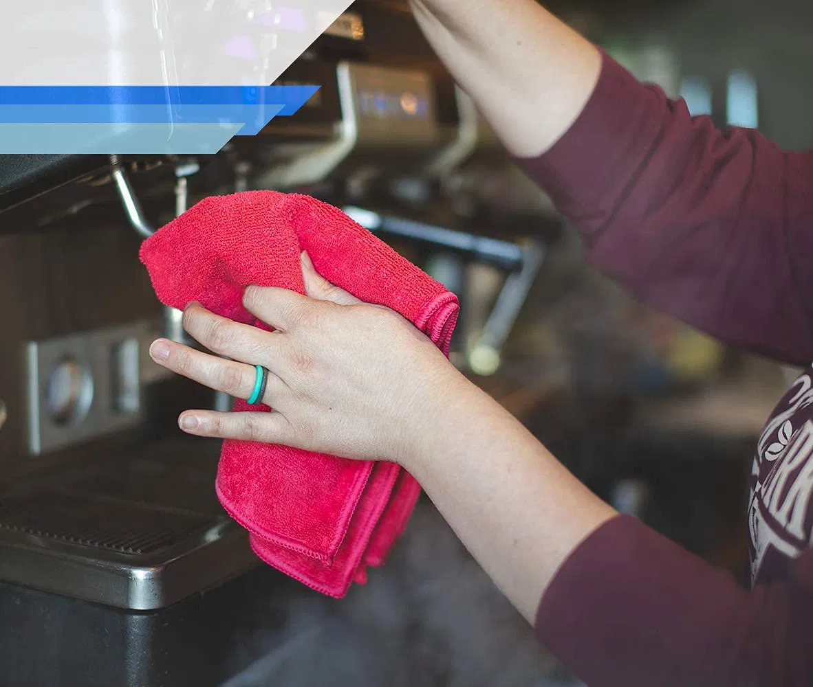 Streak-Free 300GSM Dusting Cloth Reusable Dish Towels Microfiber Cleaning Cloth Towels for Home, Car Yellow