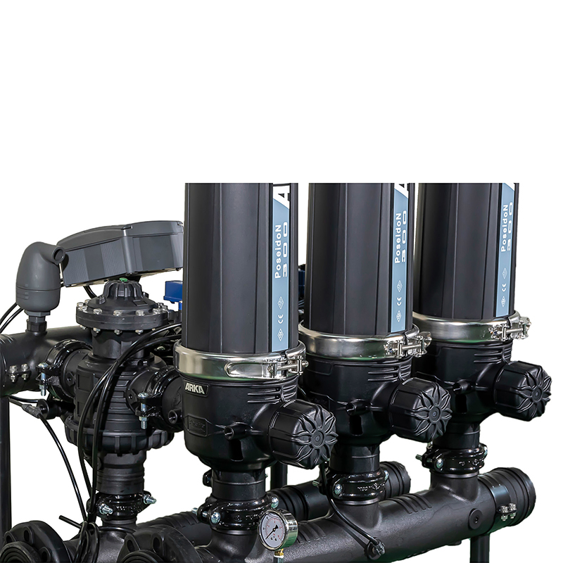 Auto Backwash Disc Filter System 3′ ′ *3for Industrial Thermal Power Plant Filtration