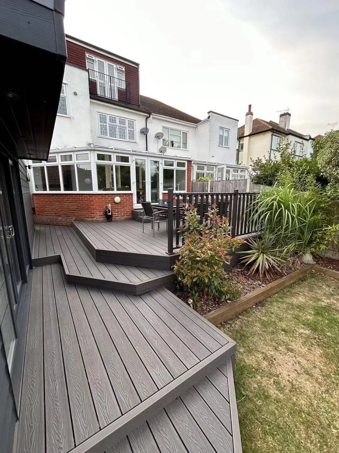 Водостойкая WPC панель 3D с тиснением для сада и улицы