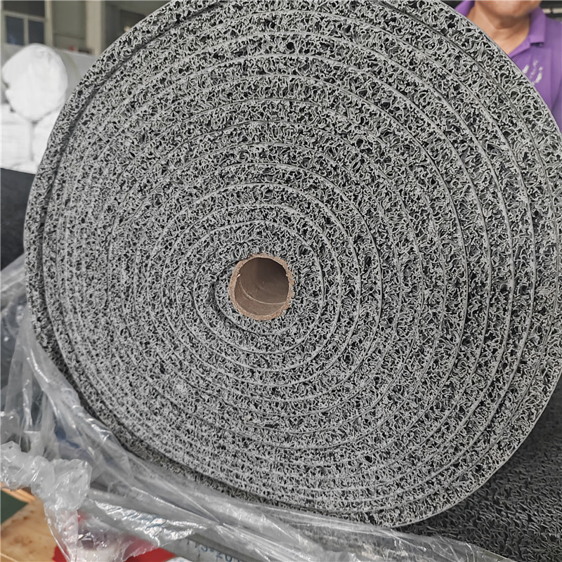 Wholesale Non Slip Cheap Price Private Home Polyester Textiles PVC Coil Set 3D Kitchen Door Hall Mats Kids Plastic Floor Mat