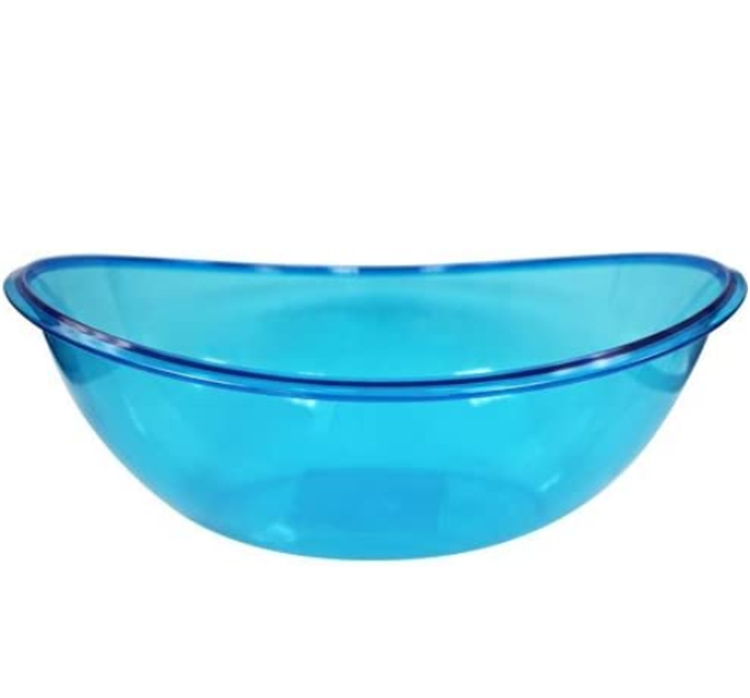 Kitchen Party Plastic Oval Serving Snack Salad Fruit Plates Bowl