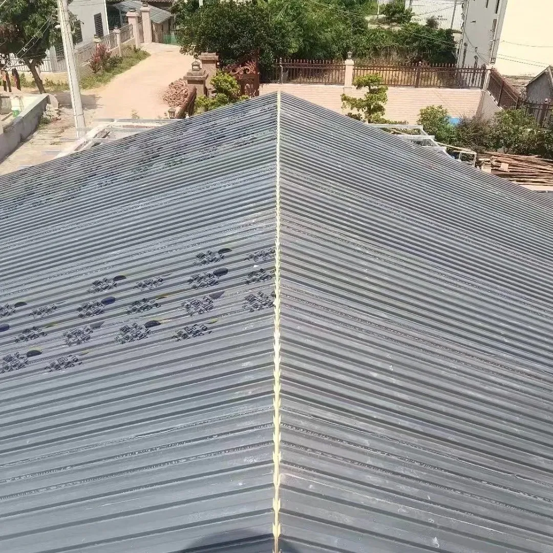 Sleek Finish Waterproof Metal Roofing Sheets for Building Projects
