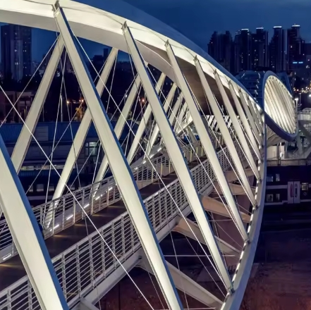 Hot Rolled Welded H Section Best Design Steel Structures for Bridge