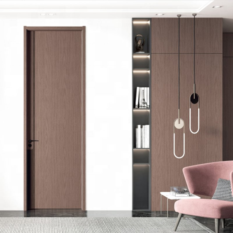 Eco-Friendly Paint-Free PVC MDF Wood Apartment Suitable Ecological Paint Door