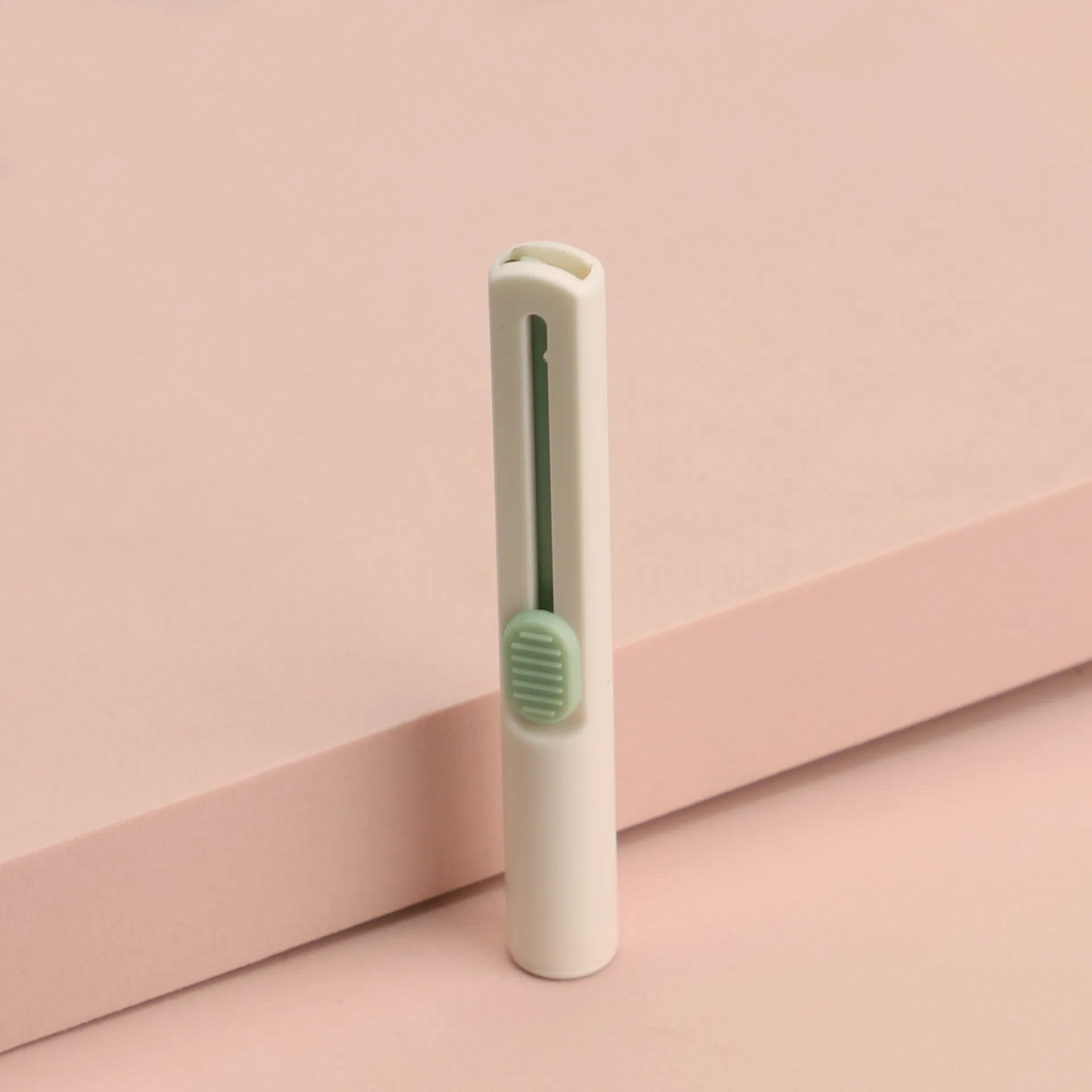 Stainless Steel Macro Shaving Beauty Tool Cylindrical Telescopic Eyebrow Trimmer