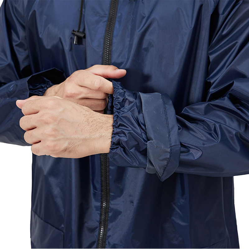 European Style Stormproof Polyester PVC Outdoor Workwear Raincoat
