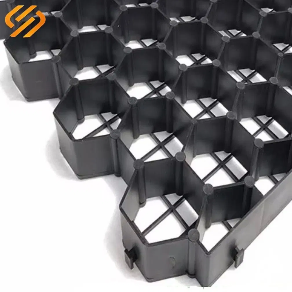HDPE Plastic Honeycomb Grass Paver Grid Slope Protection Parking Lot Road Soil Stabilizer Height 38mm 48mm Driveway Gravel Grid